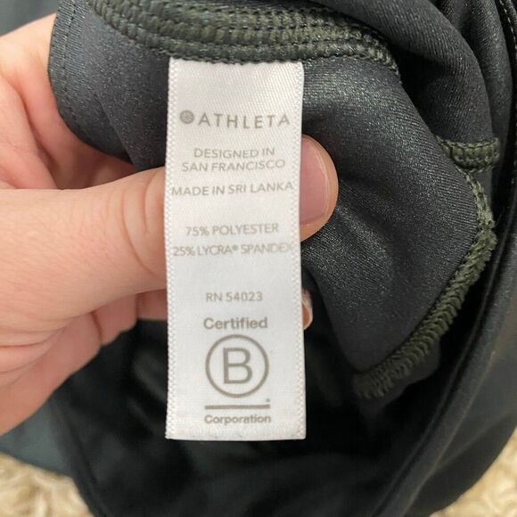 Athleta Charcoal Leggings - Picture 8 of 9